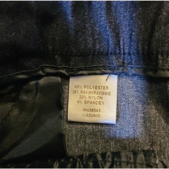 Vanheusen Studio Slim Fit Slacks Denim Pants - Picture 3 of 9